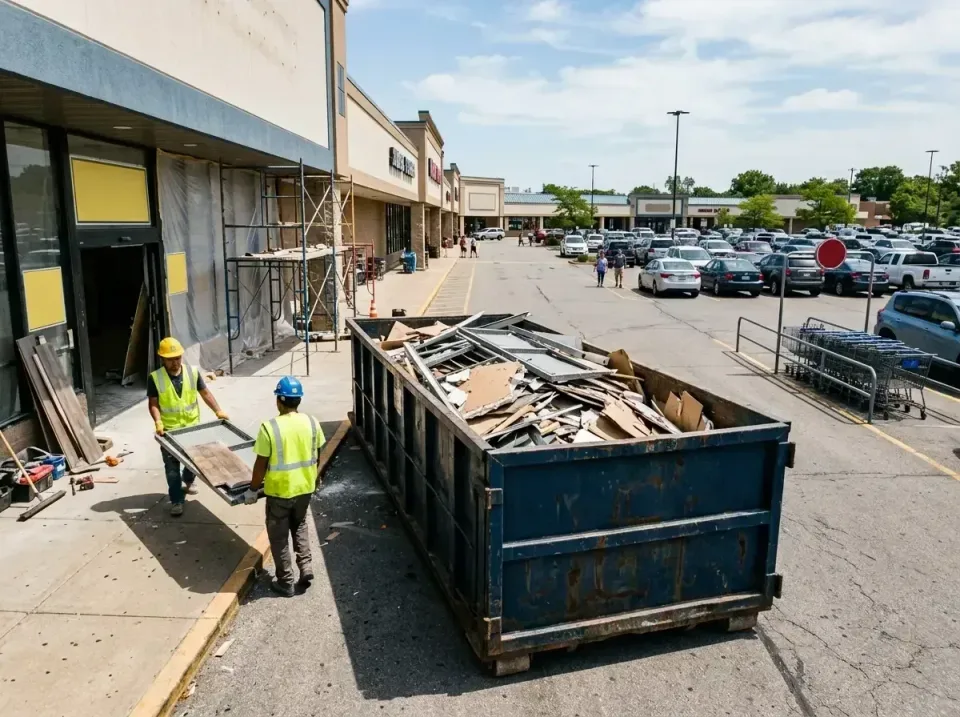 retail-store-renovation-debris-003 — frequently asked questions, Roll-off Dumpster Rentals in Hilliard, FL